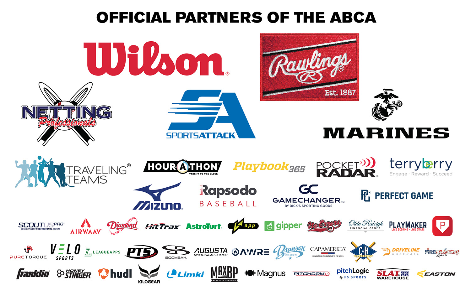 ABCA Official Partners