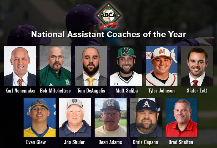 2022 ABCA Assistant Coaches of the Year