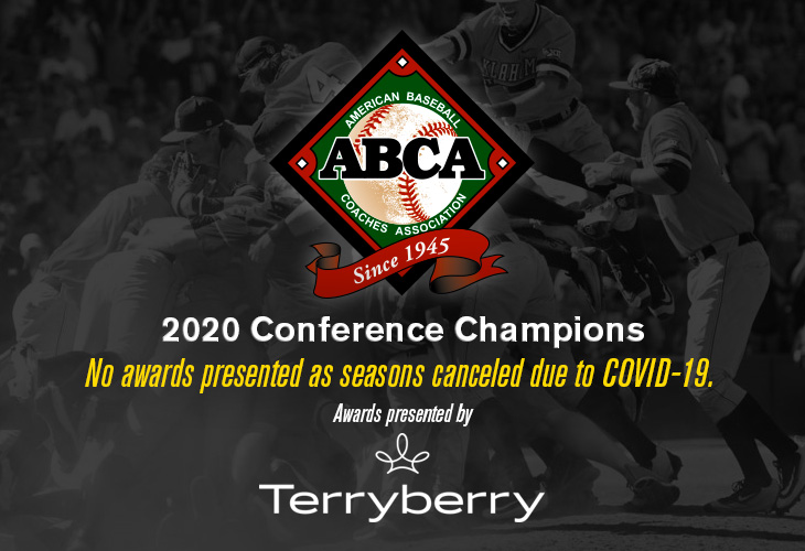 2020 Conference Champions Canceled due to COVID-19