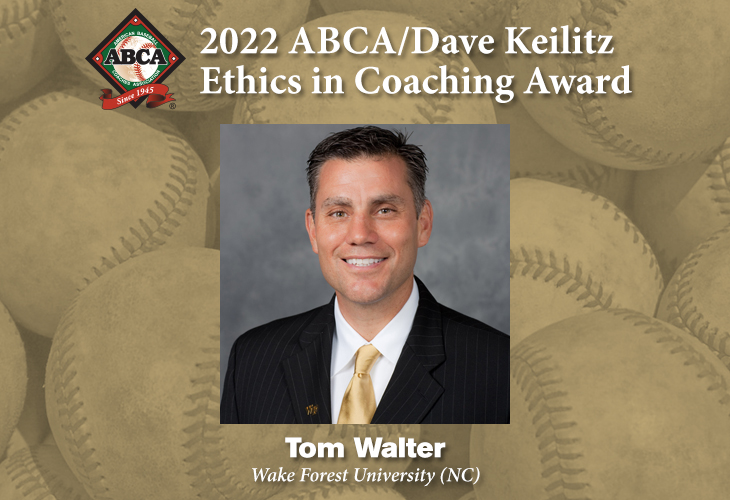 2022 ABCA/Dave Keilitz Ethics in Coaching Award