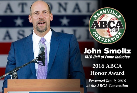 2016 ABCA Honor Award - Smoltz