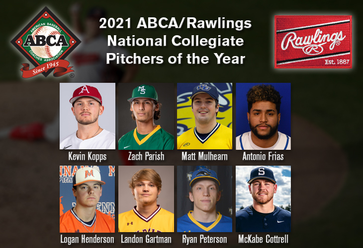 ABCA/Rawlings Pitchers of the Year