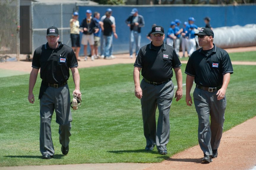 Umpires Walking