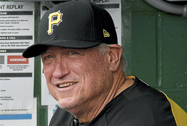 Clint Hurdle in the dugout