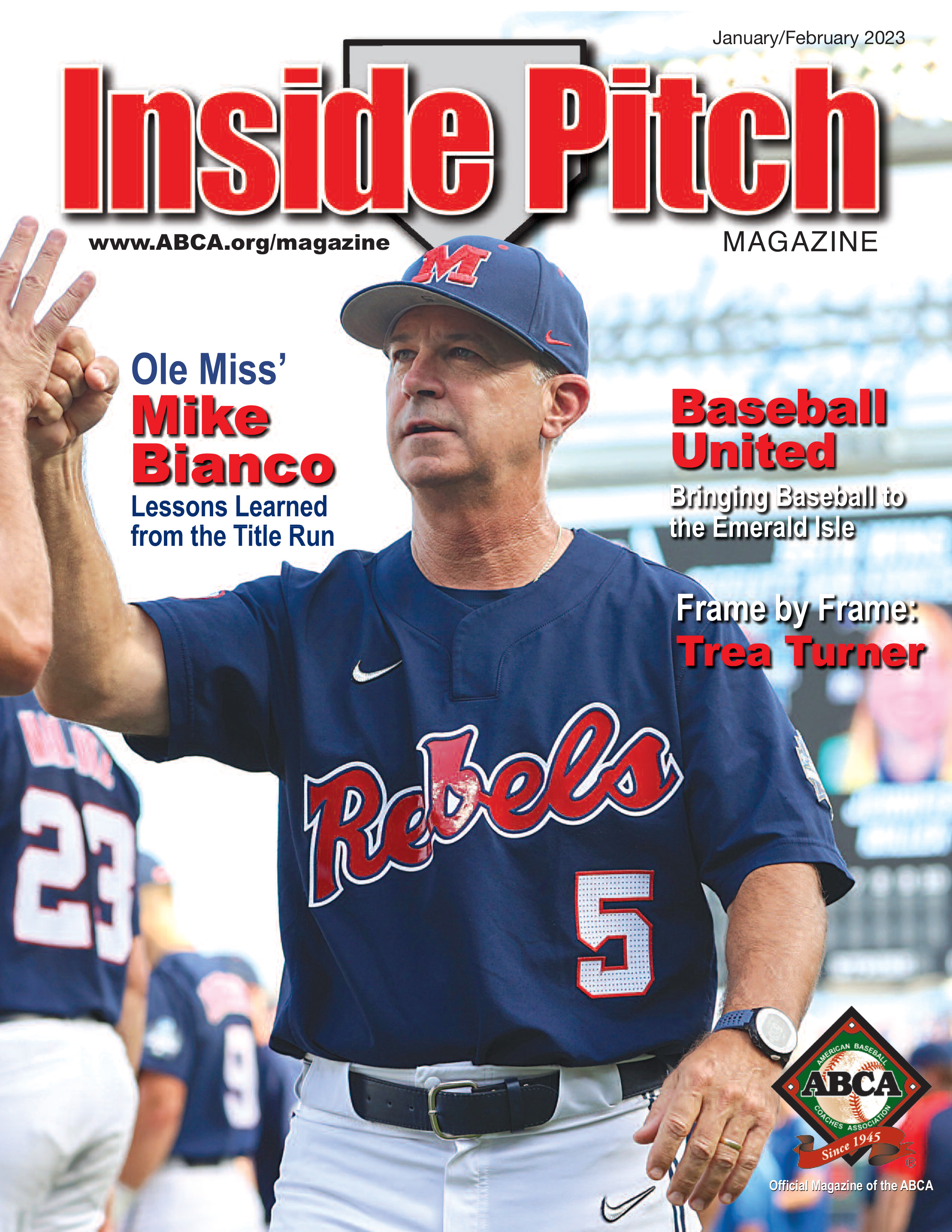 Inside Pitch Magazine Cover with Mike Bianco