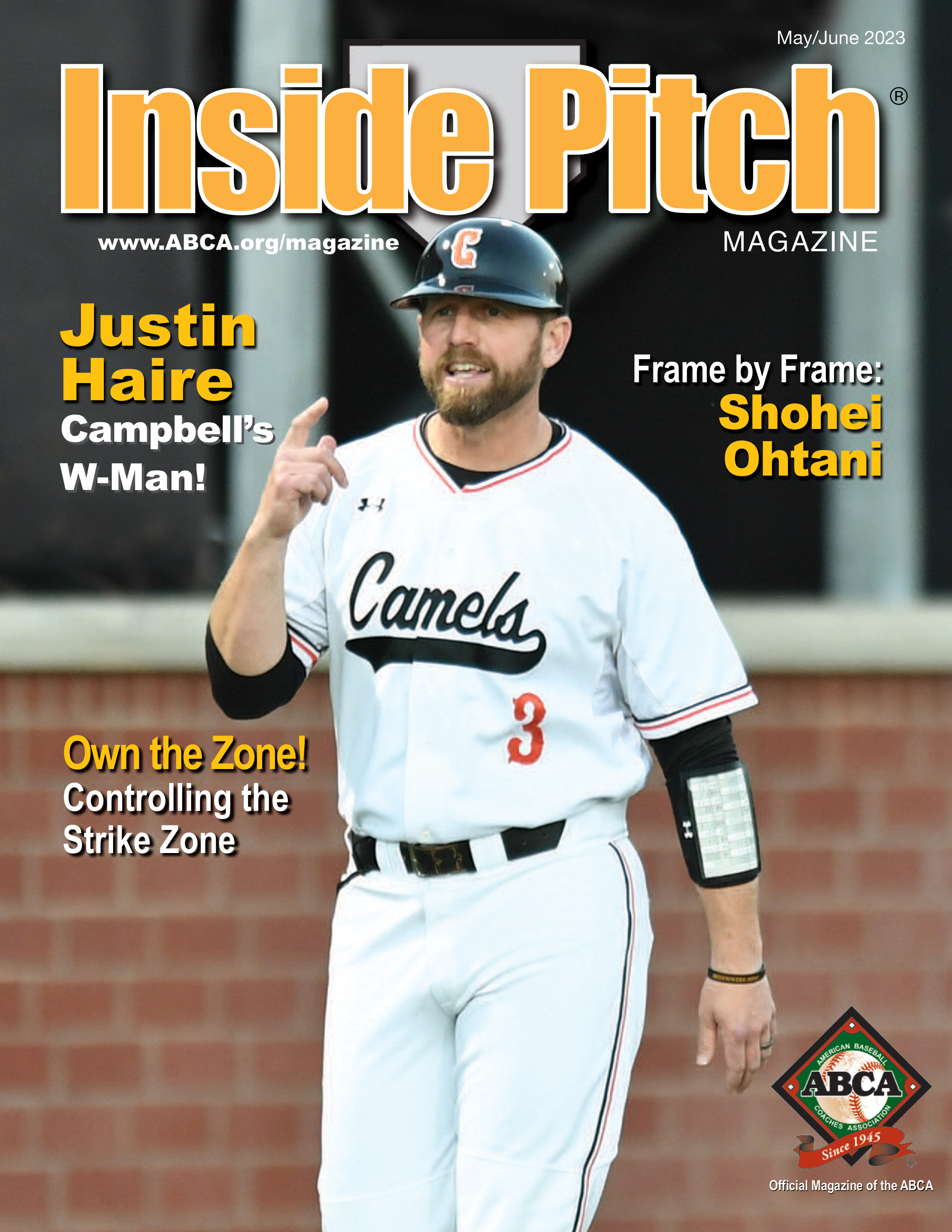 Inside Pitch Magazine Cover with Justin Haire