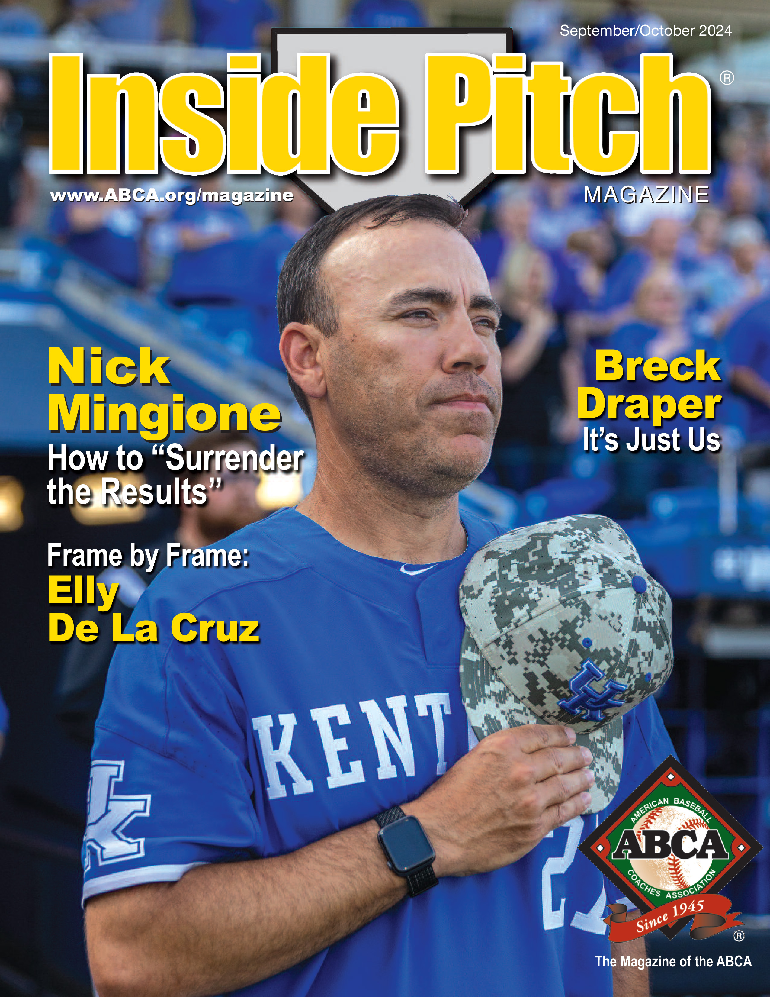 Inside Pitch Magazine Cover with Nick Mingione