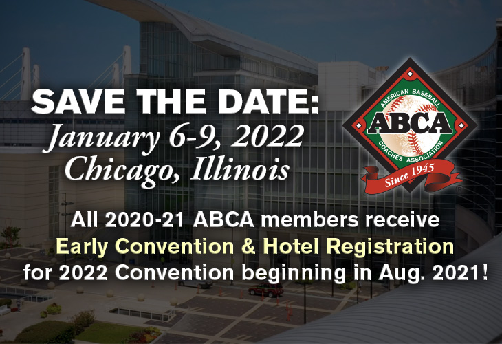 McCormick Place, host of 2022 Convention, with text about Early Registration opening in August