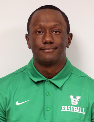 Antonio Walker headshot in green Mississippi Valley State University polo shirt
