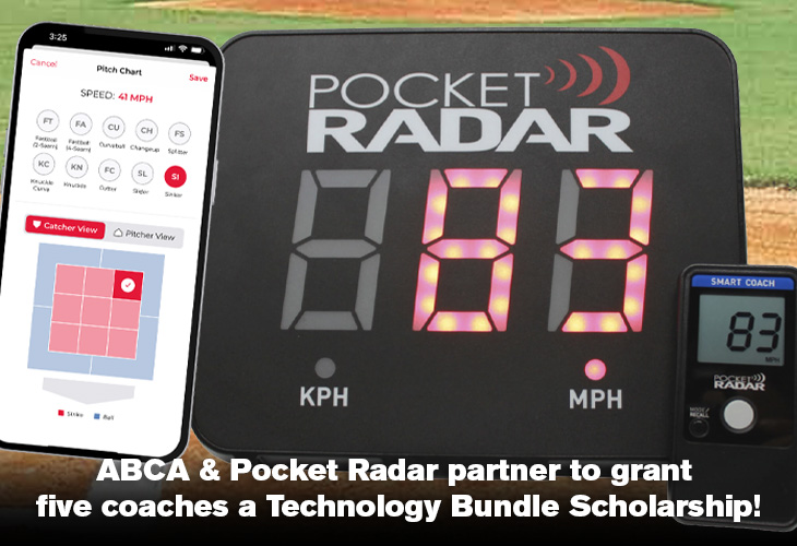 Pocket Radar along with Display showing 83mph and an iPhone displaying Pocket Radar Plus app