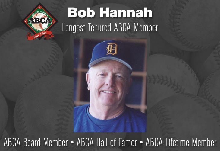 Bob Hannah In Memoriam Photo with text of his career highlights