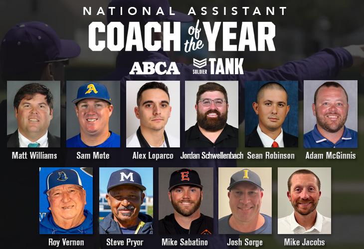 2023 ABCA Assistant Coaches of the Year