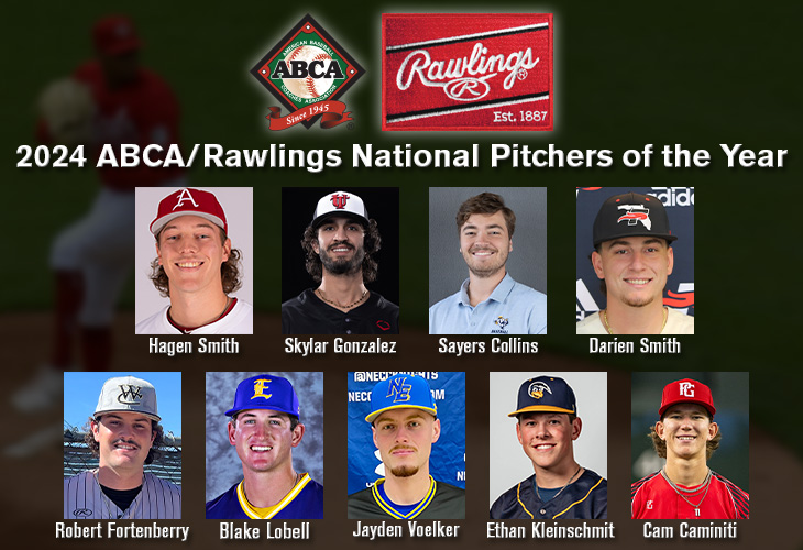 2024 ABCA/Rawlings Pitchers of the Year
