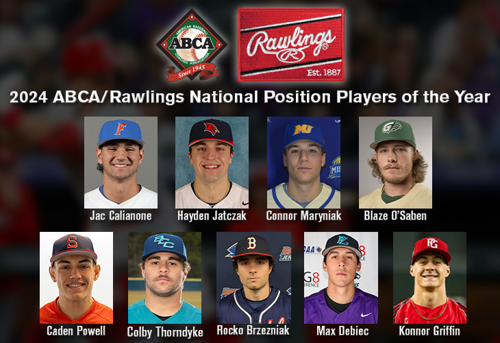 2024 ABCA/Rawlings Position Players of the Year