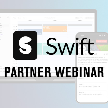 Swift Logo with text Partner Webinar underneath