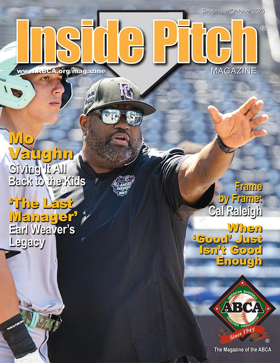 Inside Pitch Magazine Cover with Mo Vaughn