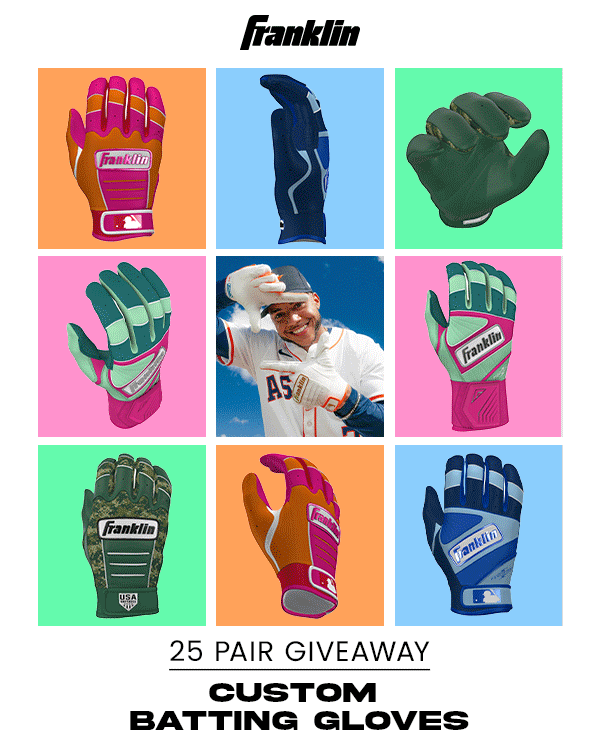 Franklin Custom Gloves Giveaway